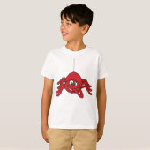 Het grote rode spin kinder t-shirt (Voorkant volledig)