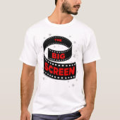 *Het grote scherm* T-shirt (Voorkant)