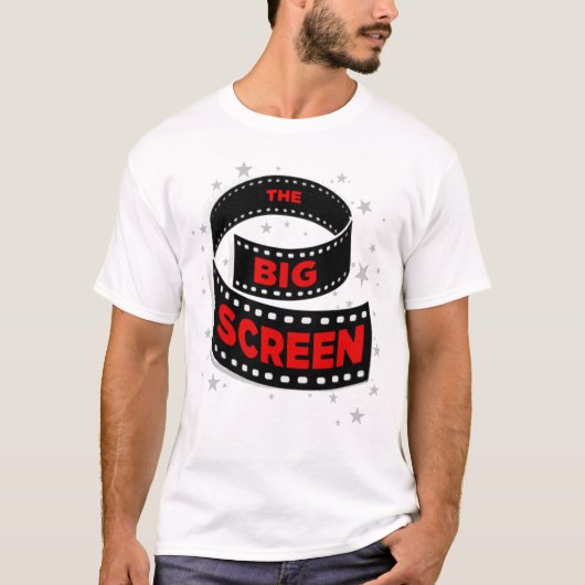 *Het grote scherm* T-shirt (Voorkant)