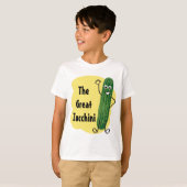 Het Grote Shirt Zucchini Veggie (Voorkant volledig)