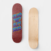 Het grote Skateboard van de Diefstal (Voorkant)
