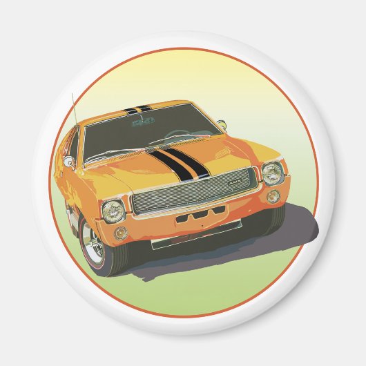 Het grote slechte Sinaasappel Magneet (Voorkant)