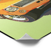 Het grote slechte Sinaasappel Poster (Hoek)