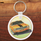 Het grote slechte Sinaasappel Sleutelhanger (Voorkant)