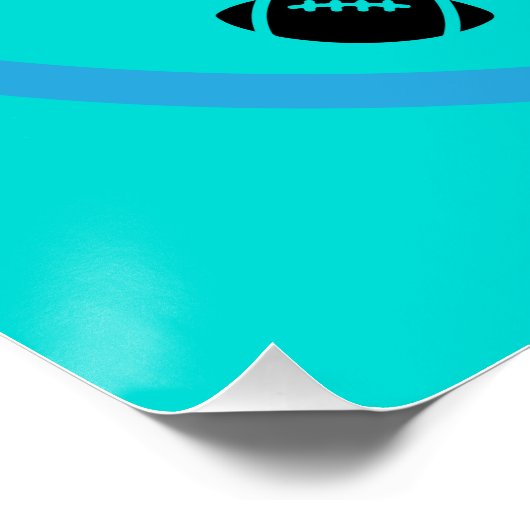 Het grote spel BBQ House Party Perfect Poster (Hoek)