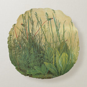 Het grote stuk gras door Albrecht Dürer Rond Kussen