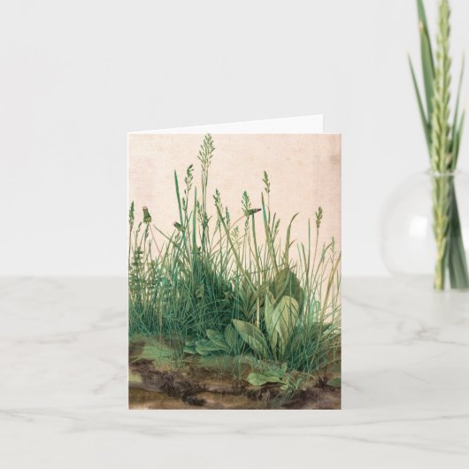 Het Grote Stuk Turf van Albrecht Durer Bedankkaart (Voorkant)