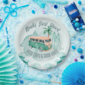 Het grote Surf eerste Bord van het Birthday Paper (Feest)