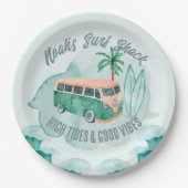 Het grote Surf eerste Bord van het Birthday Paper (Voorkant)