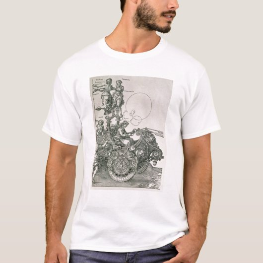Het grote triumfale karretje" t-shirt (Voorkant)