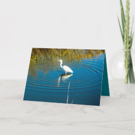 Het grote Wenskaart van de Aigrette #3 Kaart