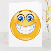 Het GROTE Wenskaart van de Glimlach - SRF Kaart (Gele Bloem)