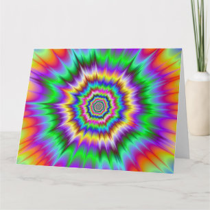 Het Grote Wenskaart van schokgolven Kaart