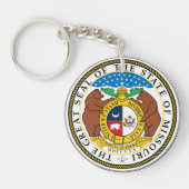 Het grote zegel van de staat Missouri Sleutelhanger (Voorkant)