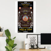 Het Grote Zegel van de VS -2 Poster (Thuiskantoor)