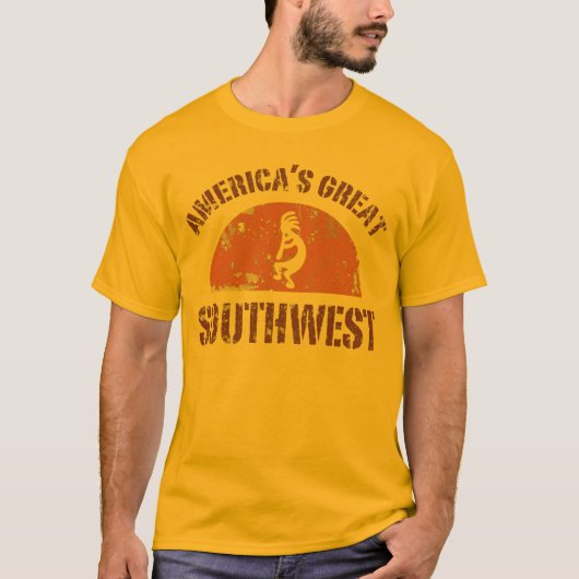 Het Grote Zuidwesten van Amerika T-shirt (Voorkant)
