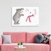 Het Gruffies® gewikkelde canvas (Insitu (Woonkamer))