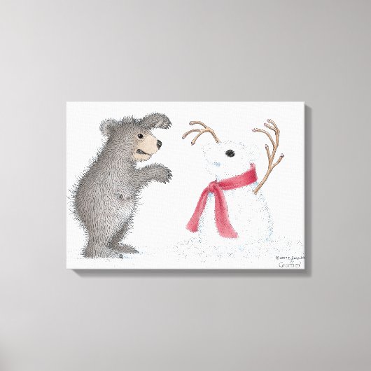 Het Gruffies® gewikkelde canvas Afdruk (Voorkant)