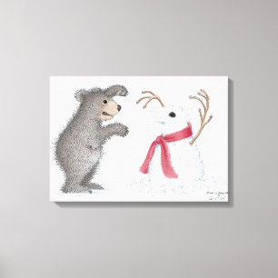 Het Gruffies® Wrapped Canvas Afdruk