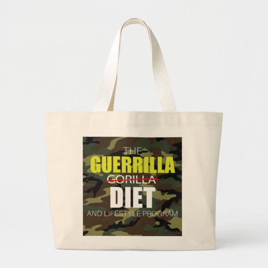 Het Guerrilla Diet Jumbo Tas (Voorkant)