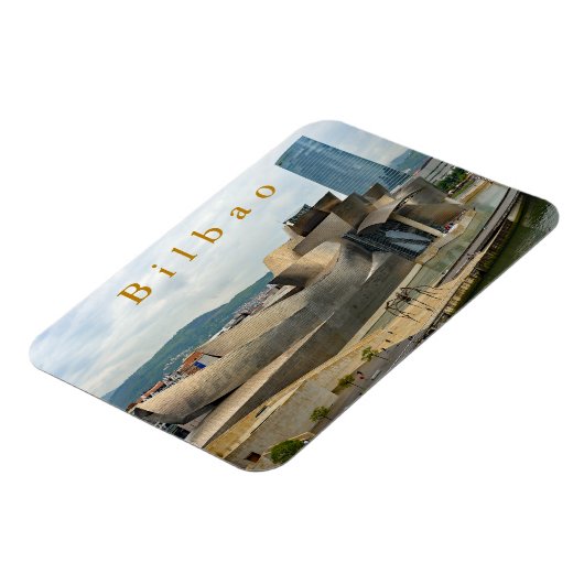 Het Guggenheim Museum Bilbao. Magneet (Linkerzijde)