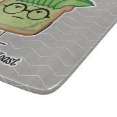 Het haar van de de glazensmeerder van Hipster van Snijplank (Hoek)