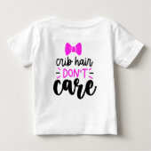 Het haar van wiegjes kan niets schelen (Achterkant)