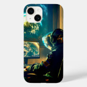 Het hacken van werelden Case-Mate iPhone case (Achterkant)