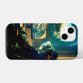 Het hacken van werelden iPhone hoesje (Achterkant horizontaal)