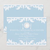 HET HAD MOETEN ZIJN Verlovingseten Dinner Invite Kaart (Voorkant / Achterkant)