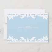 HET HAD MOETEN ZIJN Verlovingseten Dinner Invite Kaart (Achterkant)