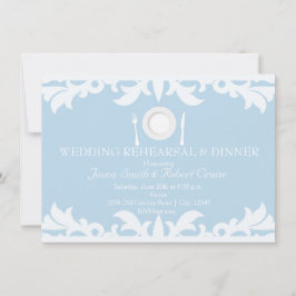 HET HAD MOETEN ZIJN Verlovingseten Dinner Invite Kaart