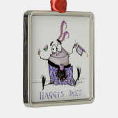 het haggis - dieet metalen ornament (Rechts)
