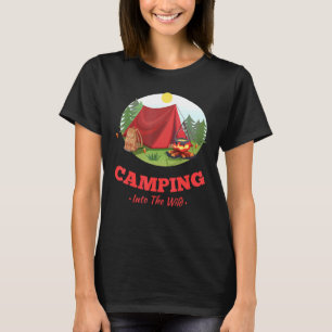 Het hakken van de Natuur van de Wilde van de Campi T-shirt
