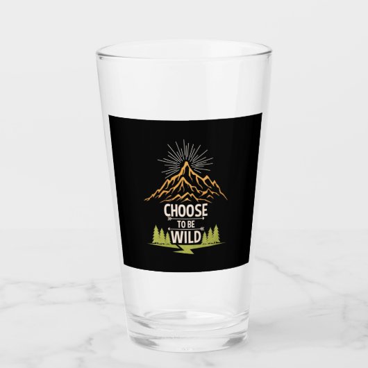 Het hakken verkiest om Wild te zijn Glas (Voorkant)
