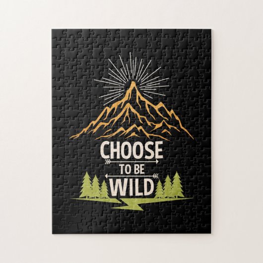Het hakken verkiest om Wild te zijn Legpuzzel (Verticaal)