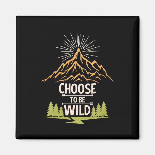 Het hakken verkiest om Wild te zijn Magneet (Voorkant)