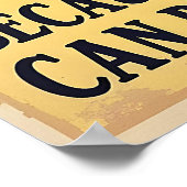 Het halen van ballen kan dorstig werk zijn poster (Hoek)