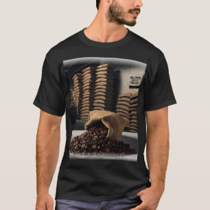 Het Halfhyde Coffee Company-magazijn T-shirt