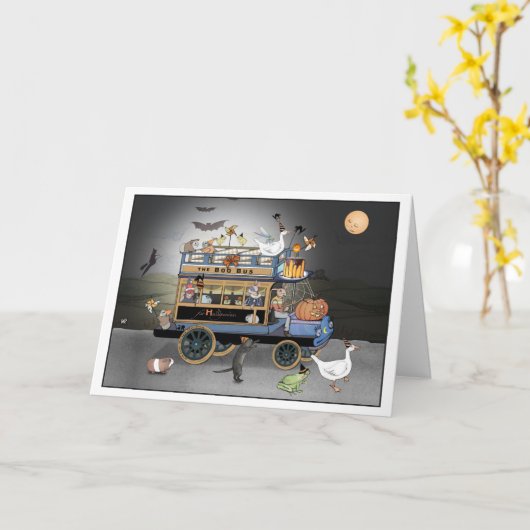 Het Halloween-boek! bus Kaart (Gele Bloem)