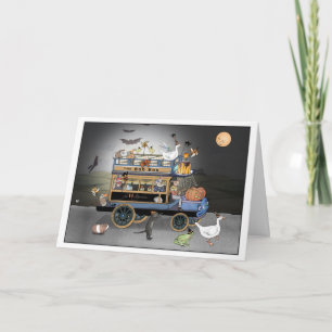 Het Halloween-boek! bus Kaart