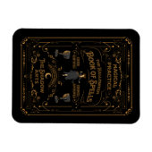 Het Halloween Book of Spells | Gothic Magnet Magneet (Horizontaal)