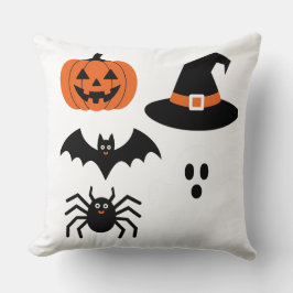 Het Halloween Ghosts Sierkussen: Spooky New Mode Kussen