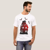 het halloween ontwerp t-shirt (Voorkant volledig)