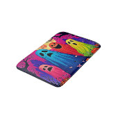 Het Halloween Party Design van Neon Ghosts Badmat (Gekanteld)