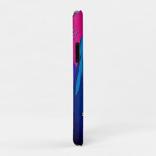 Het Halloween Party Design van Neon Ghosts Case-Mate iPhone Case (Achterkant/rechts)