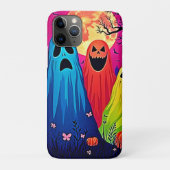 Het Halloween Party Design van Neon Ghosts Case-Mate iPhone Case (Achterkant)