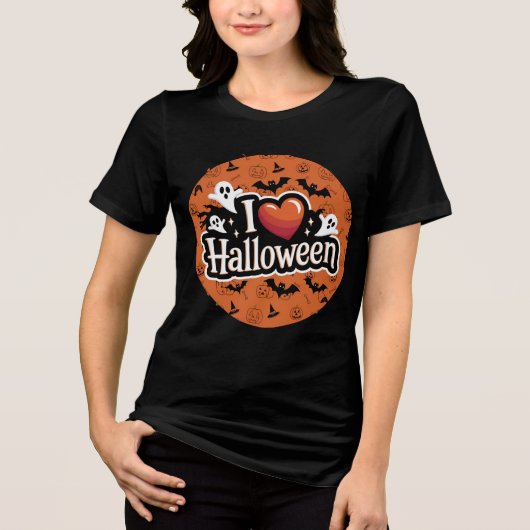 Het Halloween Phantom T-shirt voor dames (Voorkant)