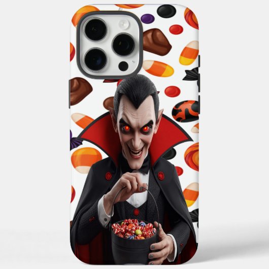Het Halloween Snoep van Dracula Case-Mate iPhone Case (Achterkant)