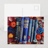 Het Halloween van de boekenliefhebber Briefkaart (Voorkant / Achterkant)